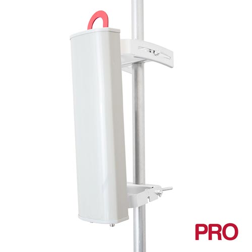 KP Performance ProLine 3.5GHz to 4.2GHz 33 Degree Dual Slant Sector Antenna, 18.8 dBi, 2-Port, CBRS compatible.