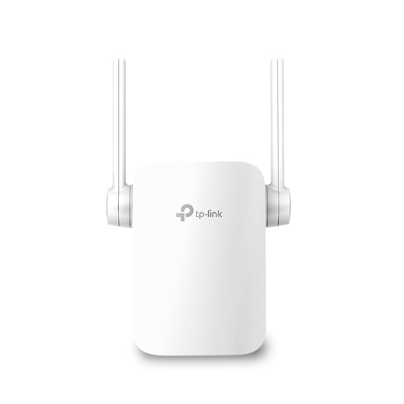 TP-LINK - WiFi AC Coverage Repeater / Extender, 750 Mbps, dual band 2.4 GHz and 5 GHz, with 1 10/100 Mbps port with 2 external antennas