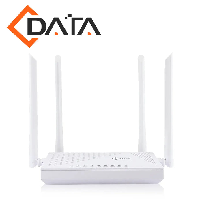 CDATA ONU Wi-Fi 6, XPON, 4x 10/100/1000, 2 ATA