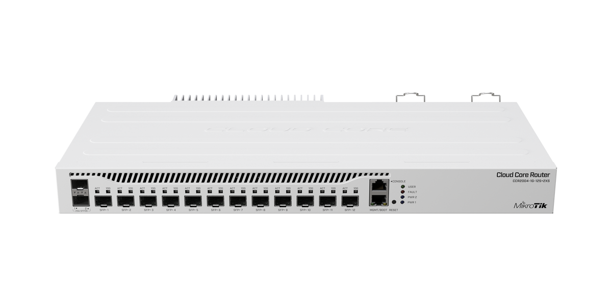 Mikrotik Cloud Core Router 2004-1G-12S+2XS with Annapurna Alpine AL324 ...