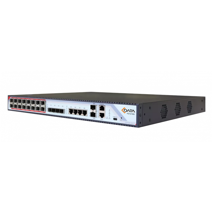 CDATA GPON OLT FD1616S-B0, 16x GPON, 4x GE, 4x SFP, 2x 10GE ports, Rack-mounted, Dual Power