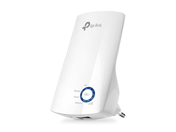 TP-LINK - WiFi N Coverage Repeater / Extender, 300 Mbps, 2.4 GHz, with 1 10/100 Mbps port.