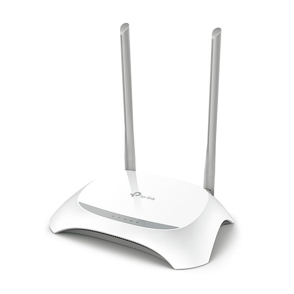 TP-LINK - Wireless Router for WISP with customizable factory settings, 2.4 GHz, 300 Mbps, 4 LAN ports 10/100 Mbps, 1 WAN port 10/100 Mbps, bandwidth control.