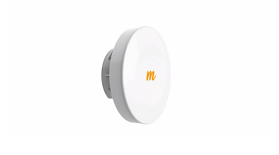 Mimosa B5, Mimosa 5GHz 1Gbps capable PTP Backhaul End with 25 dBi Integrated Antenna, 4x4:4 MIMO OFDM.